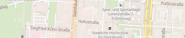 Karte Parkgarage LOK Karlsruhe