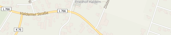 Karte Haldemer Straße Stemwede