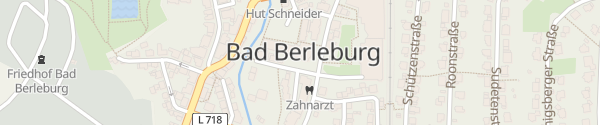 Karte Ludwigsburgstraße Bad Berleburg