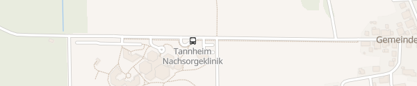 Karte Rehaklinik Tannheim Junge Reha Villingen-Schwenningen