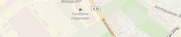 Karte Ford Hagemeier Halle