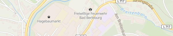 Karte Sählingstraße Bad Berleburg