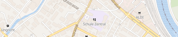 Karte Parkplatz Zentralschulhaus Dietikon