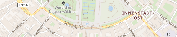 Karte Parkgarage Schlossplatz Karlsruhe