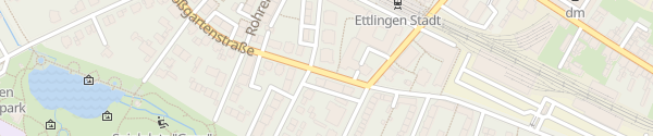 Karte Schloßgartenstraße Ettlingen