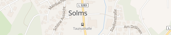 Karte Rathaus / Taunushalle Solms