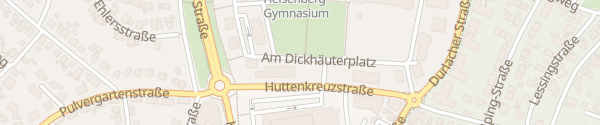 Karte Am Dickhäuterplatz Ettlingen