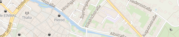 Karte Friedrichstraße Ettlingen