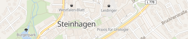 Karte Brinkstraße Steinhagen