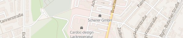 Karte VW Autohaus Scherer Ludwigshafen