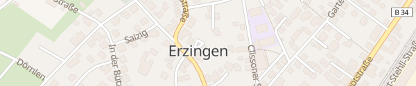 Karte Rathaus Erzingen Klettgau