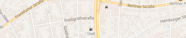 Karte Shell Tankstelle Rugbyring Rüsselsheim am Main