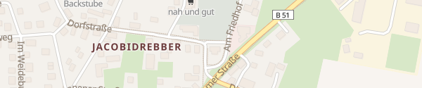 Karte Dorfstraße Drebber