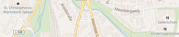 Karte Aral Tankstelle Bahnhofstraße Speyer