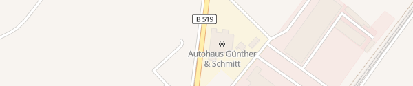Karte Autohaus Günther & Schmitt Flörsheim am Main