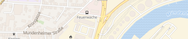 Karte Hauptfeuerwache Ludwigshafen am Rhein