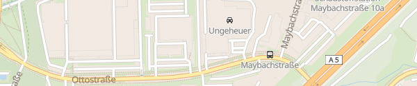 Karte BMW Ungeheuer Karlsruhe