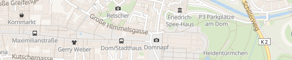 Karte Domplatz Speyer