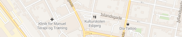 Karte Spangsbjerggade Esbjerg