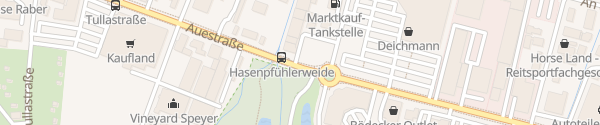 Karte Auestraße Speyer