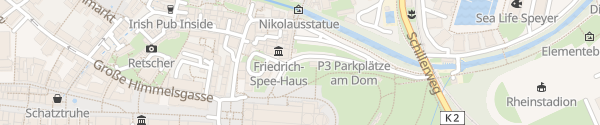 Karte Edith-Stein-Platz Speyer
