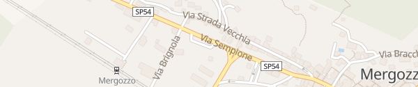 Karte Via Sempione Mergozzo