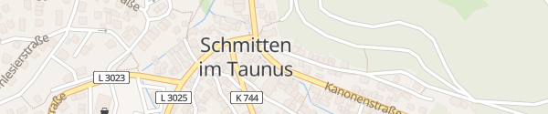 Karte Kanonenstraße Schmitten