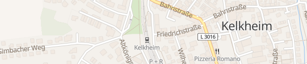 Karte Bahnhof Kelkheim