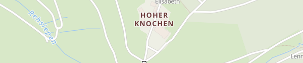 Karte Berghotel Hoher Knochen Schmallenberg