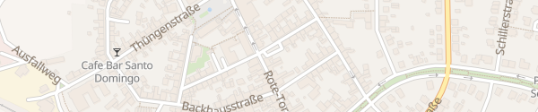 Karte Rote-Tor-Straße Philippsburg
