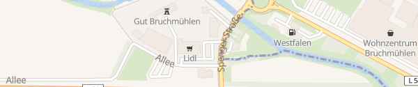 Karte Lidl Bruchmühlen Melle