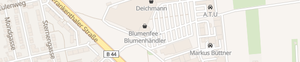 Karte Lilienthal-Center Mannheim