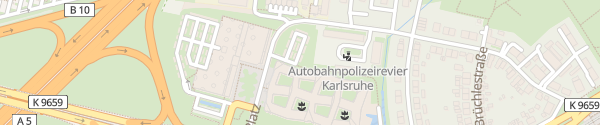 Karte dm Zentrale Karlsruhe