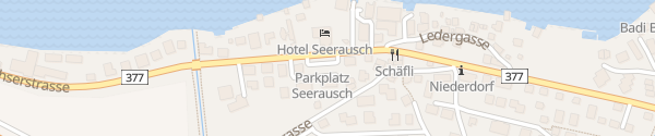Karte Supercharger Hotel Seerausch Beckenried