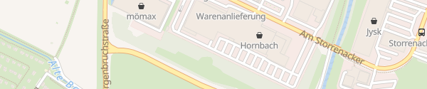 Karte Hornbach Karlsruhe-Hagsfeld Karlsruhe