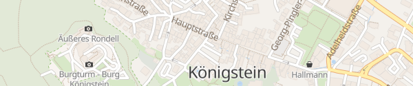 Karte Rathaus Königstein im Taunus