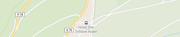 Karte Hotel Der schöne Asten Winterberg