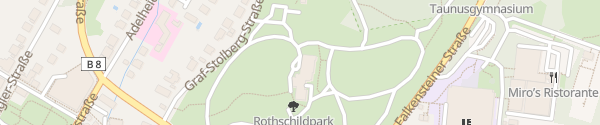 Karte Villa Rothschild Kempinski Königstein im Taunus