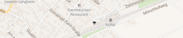 Karte Bahnhofstraße Kriftel