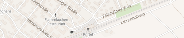 Karte Bahnhof Kriftel
