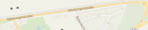 Karte Nibelungenstraße Bürstadt