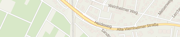 Karte Heideweg Lampertheim