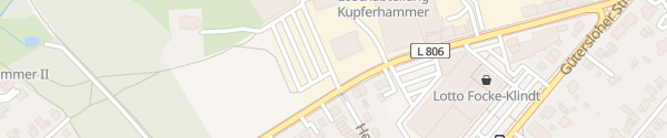 Karte Kupferhammer Bielefeld