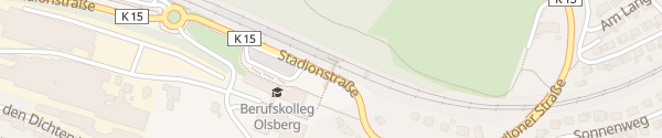 Karte Bahnhof Olsberg