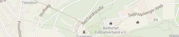 Karte Turmberg Karlsruhe