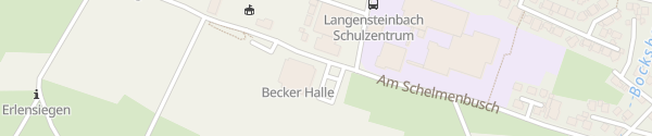 Karte Becker-Halle Karlsbad