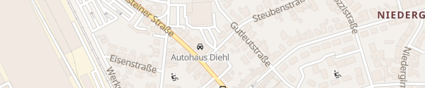 Karte Autohaus Diehl Wetzlar