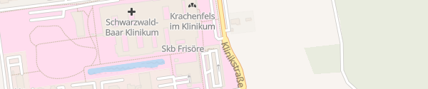 Karte Schwarzwald-Baar Klinikum Villingen-Schwenningen