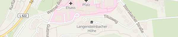 Karte Langensteinbacher Höhe Karlsbad