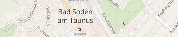 Karte Parkhaus am Bahnhof Bad Soden am Taunus